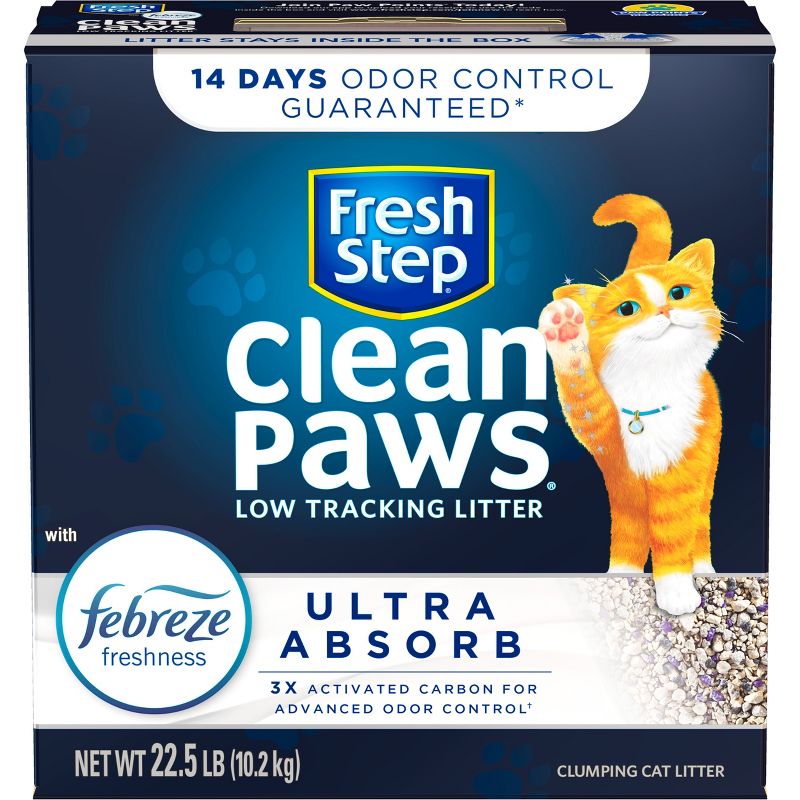 Fresh Step Clean Paws Ultra-Absorb - 22.5lbs, 3 of 12