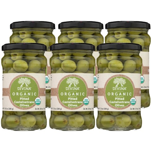 Pitted Frescatrano Olives from Greece/Divina/Olives & Antipasti