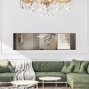 Rect Mirror Full Length,Floor Mirror With Stand, Aluminum Alloy Full Body Mirror, Standing Hanging Or Leaning Against Wall -The Pop Home - 3 of 4