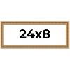 PosterPalooza | Panoramic Refined Gold Picture Frame - UV Acrylic, Foam Board Backing, Hanging Hardware - 2 of 4