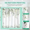 LunaLulinlk Green Eucalyptus Fabric Shower Curtain - 2 of 4