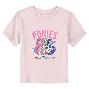 My Little Pony: Friendship is Magic Friends Have More Fun  T-Shirt - Light Pink - 4T - 1 of 3