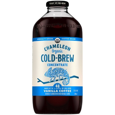 Chameleon Cold Brew Vanilla Coffee Concentrate - 1qt