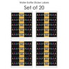 Big Dot of Happiness Set the Pace - Running - Track, Cross Country or Marathon Party Water Bottle Sticker Labels - Set of 20 - 3 of 4