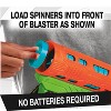 DUPC Air Warriors: Spin Fire Blaster, 10 Spinner Darts, Ages 6+ - 4 of 4