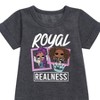 Girls' - LOL Surprise! - Royal Realness Graphic Short Sleeve Fleece Dress - 2 of 3