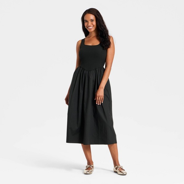 Vestido midi de punto a tejido para mujer - A New Day™ 3