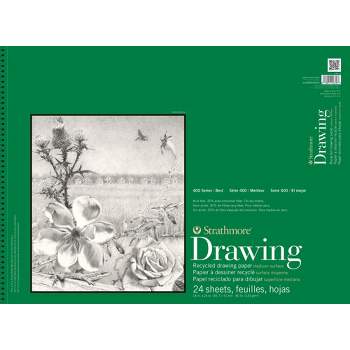 Strathmore 400 Series Recycled Drawing Pad, 11 X 14 Inches, 80 Lb, 24  Sheets : Target