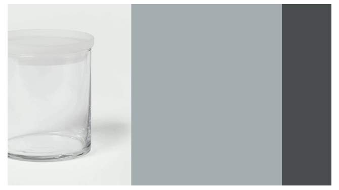 19.7 fl oz Glass Medium Stackable Jar with Plastic Lid - Made By Design&#8482;, 2 of 7, play video