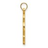 Black Bow Jewelry 14k Yellow Gold Pittsburgh Panthers NCAA Extra Large Pendant - 2 of 4