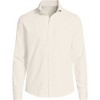 Lands' End Men's Long Sleeve Knit Travel Kit Oxford Shirt - 3 of 3