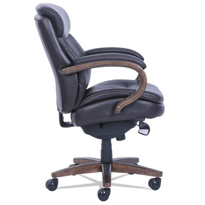 La-Z-Boy Woodbury High-Back Brown Leather Executive Swivel Chair