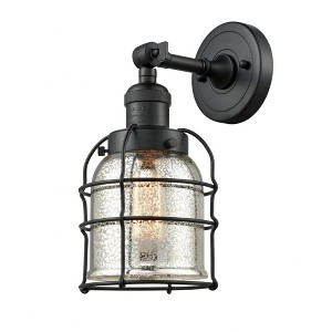 Bell Cage - 1 Light Wall Sconce In Traditional Style-12 Inches Tall and 6 Inches Wide - 1 of 1