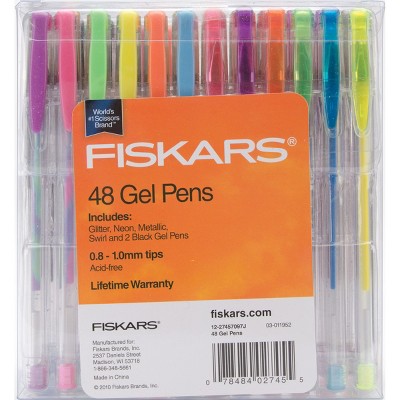 Pentel Slicci Metallic Gel Pens 0.8 Mm Extra Fine Point Assorted