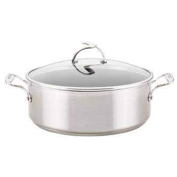 83908 Radiance Hard Anodized Nonstick Stock Pot/Stockpot with Lid - 7.5  Quart, G