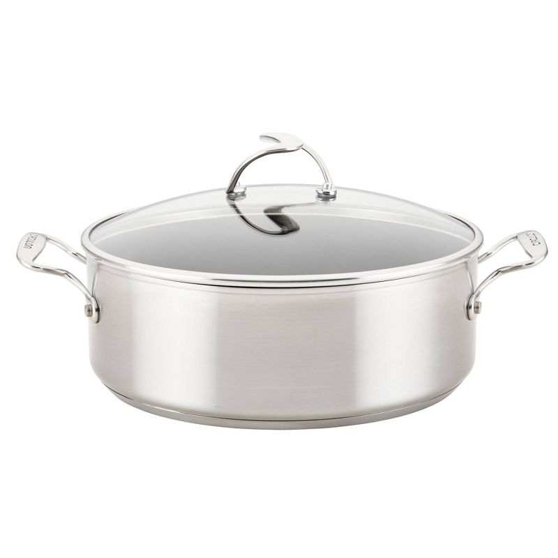 Circulon Next Generation Stainless Steel 7.5qt Covered Stockpot, 1 of 8