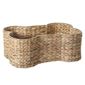 Park Life Designs Loxley Storage Dog Rope Toy Set - Beige 24" - 1 of 4