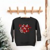 The Juniper Shop Candy Cane Cutie Stars Toddler Graphic Sweatshirt - 2 of 3