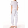 Women's Mixed Drawstring Pant - bobi - 2 of 3