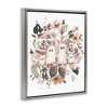 Stupell Industries Little Ghosts with Botanicals Floating Frame Canvas Art - 2 of 4