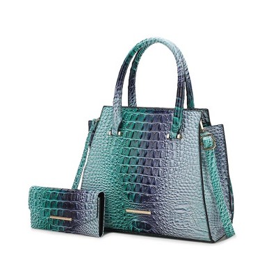 MKF Collection Miriam Women’s Tote Premium Croc-Embossed Bag by Mia K