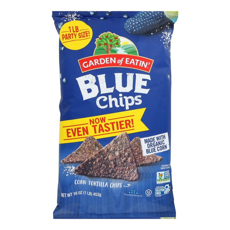 Garden Of Eatin' Blue Corn Tortilla Chips - Case of 12/16 oz, 2 of 7