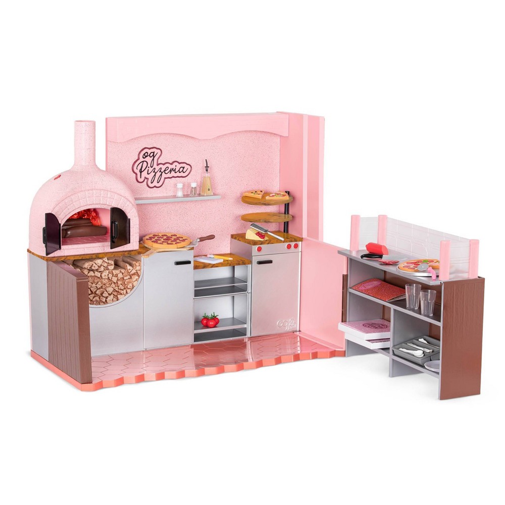 Our Generation Easy Cheesy Pizzeria Restaurant Accessory Playset for 18" Dolls