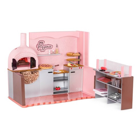 Our Generation Easy Cheesy Pizzeria Restaurant Accessory Playset for 18" Dolls - image 1 of 4