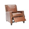 Safavieh Couture Buddy Leather Nailhead Trim Recliner Coffee - 3 of 4