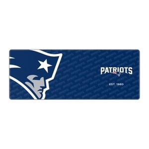 NFL New England Patriots Logo Series 31.5" x 12" Desk Pad - 1 of 3