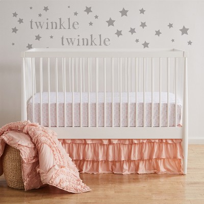 Blush crib bedding sale