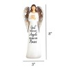 Dicksons God Took Best Angels Made Nurses White 8 inch Resin Tabletop Figurine - 3 of 4