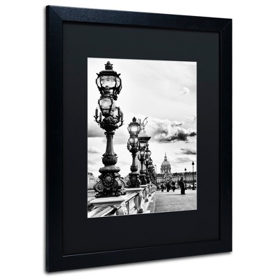 Trademark Fine Art -Philippe Hugonnard 'Dreaming of Paris' Matted Framed Art