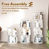 Besiost Rotating Bookshelf, 360 Display Corner Bookshelf for Small Space - 3 of 4