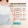 MOOIMOM Postpartum Belly Band, C-Section/Natural Recovery Binder, High Compression Ab Belt with Back Support, Bamboo Charcoal Fiber, Size Small - 3 of 4