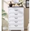 Farmhouse Dresser for Bedroom, Rustic Wood Chest of Drawers for Bedroom - 3 of 4