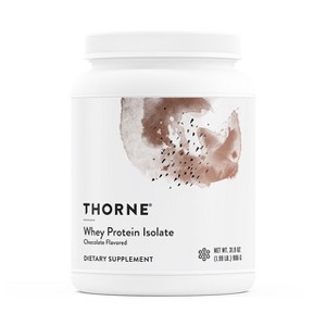 THORNE - Whey Protein Isolate - 21 grams of Easy-to-Digest Whey Protein Powder - NSF Certified for Sport - Chocolate - 31.9 Ounces - 30 servings - 1 of 4