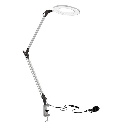 Swing Arm Architect Task Lamp With, Swing Arm Desk Lamp With Clamp