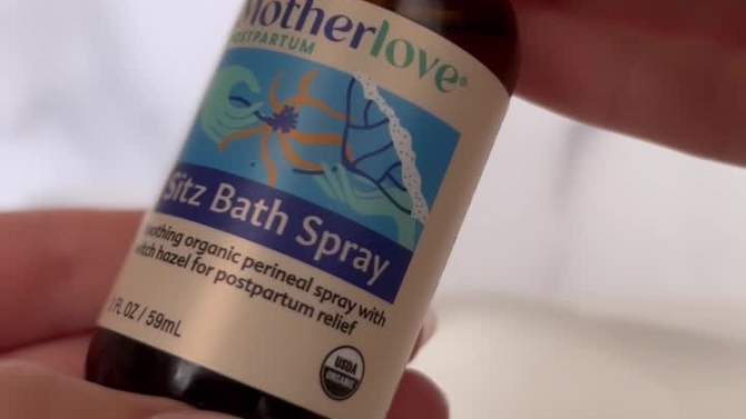 Motherlove Organic Sitz Bath Spray - 2 fl oz, 2 of 10, play video