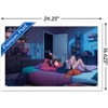 Trends International Lofi Girl - 4 A.M. Framed Wall Poster Prints - 3 of 4