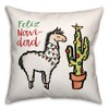 Creative Products Feliz Navidad Llama 16 x 16 Spun Poly Pillow - 2 of 3