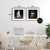 Stupell Industries Vintage Halloween Ghost & Pumpkin Stack 2pc Framed Print Under Glass Set - 3 of 4