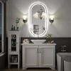 pmir Super Bright 192 LEDs/m LED Lighted Anti-Fog Tempered Glass Irregular Bathroom/Vanity Mirror with ETL & 3-Year Warranty - 2 of 4