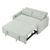 Ridstar Modern Convertible Double Sofa Bed with USB Port For Living Room-Light Green - 4 of 4