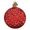 Old World Christmas Blown Glass Ornament for Christmas Tree, Faceted Crimson Reflection - 3 of 4