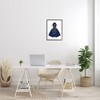 Stupell Industries If You Dress For It Quote Blue Gown Fashion Black Framed Giclee Art - 2 of 4
