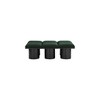 Meridian Furniture,Pavilion Boucle Fabric Bench - 2 of 4