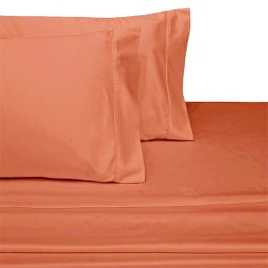 Egyptian Linens Split Top King Sheets 300 Thread Count 100% Cotton (Half Split Fitted) - 1 of 4