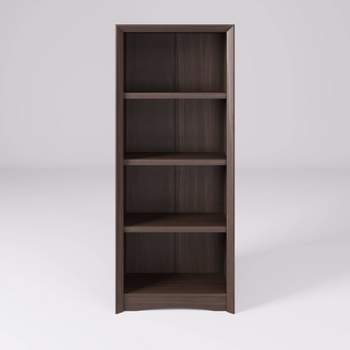 59" Adjustable 4 Shelf Quadra Bookcase - CorLiving 