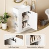 Vynxaria 18.5" Bathroom Vanities Modern Floating Vanity with Resin Basin & Left Side Storage 26"H - 4 of 4